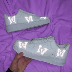 Custom reflective butterfly af1